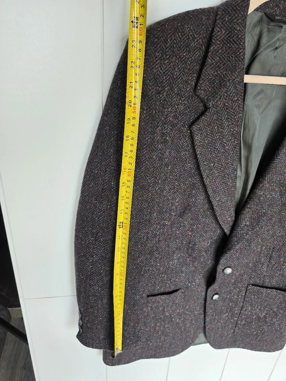Vintage Daniel Hechter Tweed Men Sport Coat Blazer